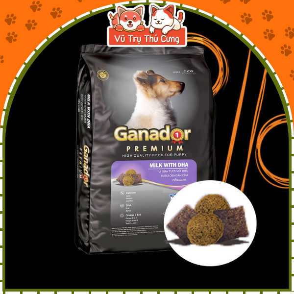 Hạt cho Chó Ganador Mọi Độ Tuổi Đa dạng Hương vị, Dinh dưỡng Tối ưu 1,2kg