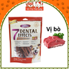 Snack Gặm Sạch Răng Cho Chó, cá hồi cuộn sữa 7Dental Effects 160g