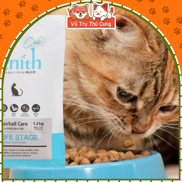 Hạt Mềm Zenith Hairball Tiêu Búi Lông Cho Mèo 1,2Kg