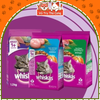 Thức ăn hạt Whiskas cho Mèo con, mèo trưởng thành 1,2Kg