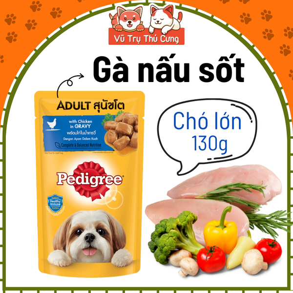 Pate cho chó Pedigree xuất xứ Thái Lan