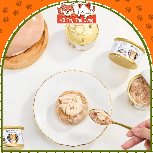 Pate cho mèo King Pet ca sĩ Bảo Anh, cá ngừ mix 8 vị thơm ngon dinh dưỡng cho Mèo