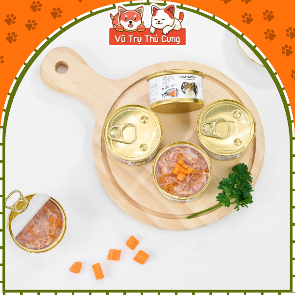 Pate cho mèo King Pet ca sĩ Bảo Anh, cá ngừ mix 8 vị thơm ngon dinh dưỡng cho Mèo