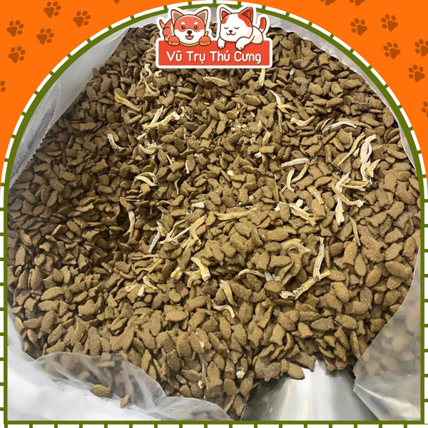 Hạt Snappy Tom topping Cá cơm dành cho Mèo 1.5Kg