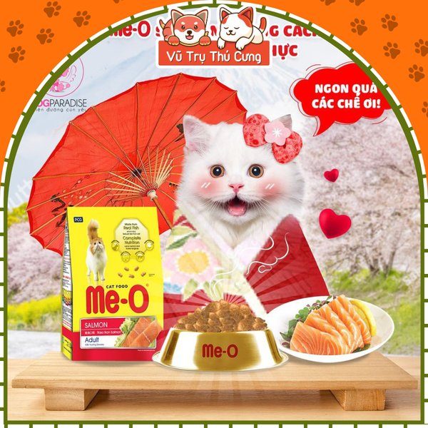 Thức Ăn Hạt Me-O Cho Mèo Nhiều Hương Vị Dinh Dưỡng