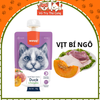 Súp thưởng Wanpy nắp vặn cho mèo mọi độ tuổi, tuýp 90g
