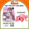 Thức ăn Hạt cho mèo Tebcity mix topping thịt gà siêu dinh dưỡng, không ngũ cốc 1,5Kg2