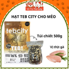 Thức ăn Hạt cho mèo Tebcity mix topping thịt gà siêu dinh dưỡng, không ngũ cốc 1,5Kg2