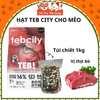 Thức ăn Hạt cho mèo Tebcity mix topping thịt gà siêu dinh dưỡng, không ngũ cốc 1,5Kg2