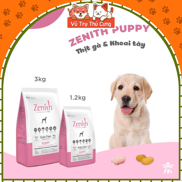 Hạt mềm Zenith Puppy cho Chó con 300g