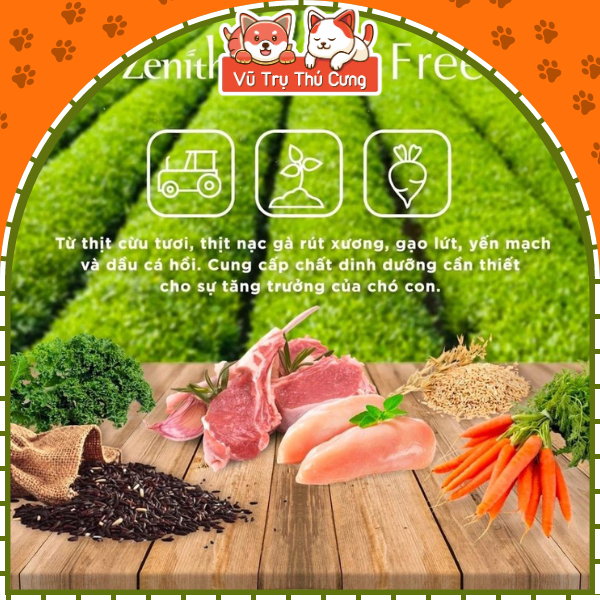 Hạt mềm Zenith Puppy cho Chó con 300g