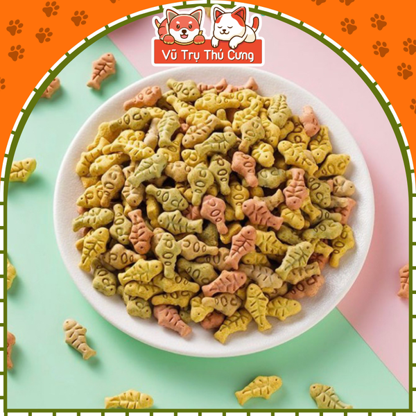 Bánh Cỏ Mèo Catnip Biscuits Tiêu Búi Lông & Giảm Hôi Miệng Cho Mèo 40g