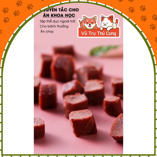 Snack thịt bò que, viên bò cho Chó Yuchang 500g