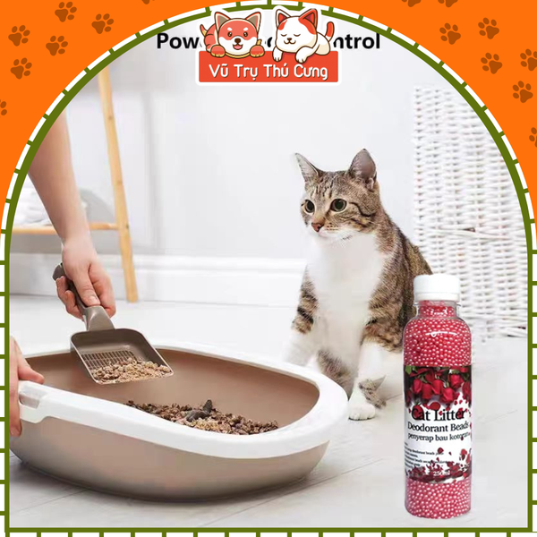 Hạt Khử Mùi Cho Cát Mèo Than Hoạt Tính