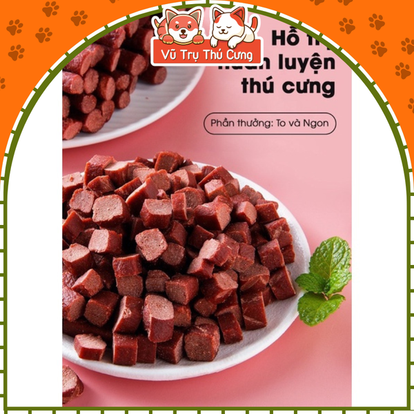 Snack thịt bò que, viên bò cho Chó Yuchang 500g