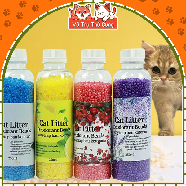 Hạt Khử Mùi Cho Cát Mèo Than Hoạt Tính