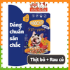 Pate Moochie Sốt Bò Gà, rau củ quả dành cho Chó 85g