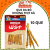 Snack Cho Chó Que Da Bò Nhúng Thịt Gà DoggyMan (10 Que)