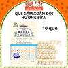 Snack Cho Chó Que Da Bò Xoắn Đôi Hương Sữa DoggyMan 90g