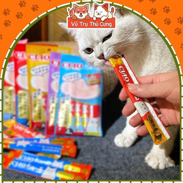 Súp Thưởng Cho Mèo Ciao Churu 4 thanh