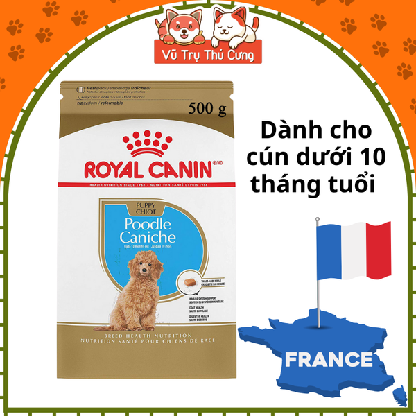 Hạt Cho Chó Con Royal Canin Poodle Puppy
