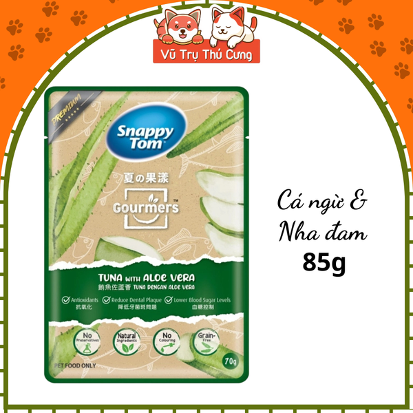Pate Snappy Tom Trái Cây Cho Mèo 70g
