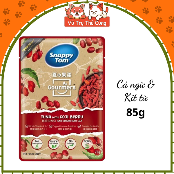 Pate Snappy Tom Trái Cây Cho Mèo 70g