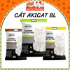 Cát vệ sinh cho Mèo than hoạt tính AKICAT 8L