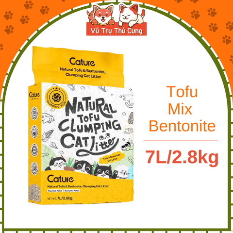 Cát đậu nành Cature Tofu Mix Bentonite 7L
