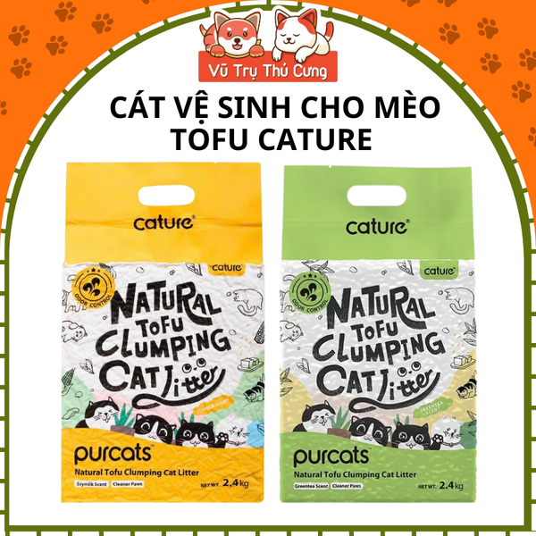 Cát Đậu Nành Cho Mèo Tofu Cature 6L