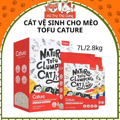 Cát Đậu Nành Dùng Cho Phòng Kín Tofu Cature Hương Sữa 7L