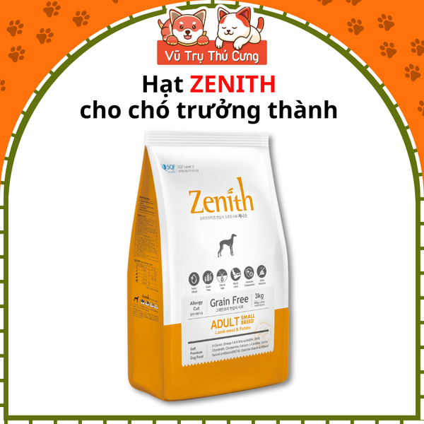 Hạt mềm Zenith Adult dành cho Chó trưởng thành