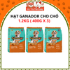 Hạt cho Chó Ganador Mọi Độ Tuổi Đa dạng Hương vị, Dinh dưỡng Tối ưu 1,2kg