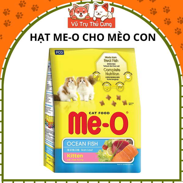 [1.1Kg] Thức ăn hạt Me-O Kitten dành cho mèo con dưới 12 tháng