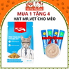 Hạt Mr.Vet Cho Mèo Giàu Đạm, Topping Thịt Sấy Không Độn Ngũ Cốc 1Kg