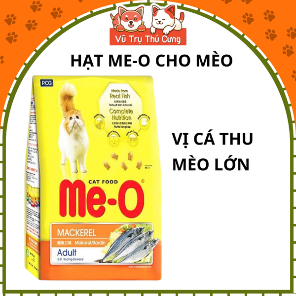 Thức Ăn Hạt Me-O Cho Mèo Nhiều Hương Vị Dinh Dưỡng