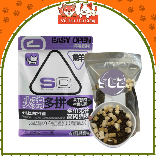 Hạt Cho Mèo SC Đạm Cao, Không Độn Ngũ Cốc2
