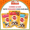 Combo 12 gói Pate Pedigree cho chó 80g
