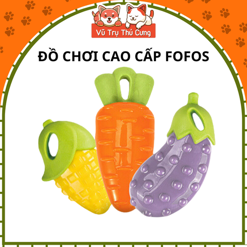 Đồ chơi gặm cho chó phát ra tiếng hình trái cây FOFOS