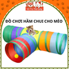 Đồ chơi cho mèo đường hầm chui có bóng tròn2
