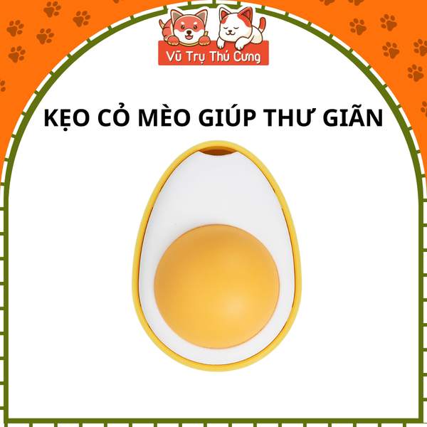 Đồ chơi Kẹo cỏ mèo giúp mèo thư giãn, tiêu búi lông và sạch răng