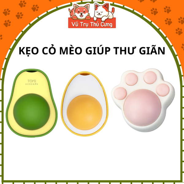 Đồ chơi Kẹo cỏ mèo giúp mèo thư giãn, tiêu búi lông và sạch răng