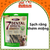 Snack Gặm Sạch Răng Cho Chó, cá hồi cuộn sữa 7Dental Effects 160g