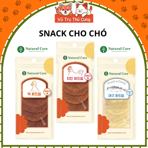 Bánh Thưởng Cho Chó Vị Gà & Cá Dinh Dưỡng Natural Core 40g