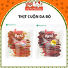 Snack cho chó cuộn Da bò Natural Core 160g - Vị thịt gà, thịt vịt