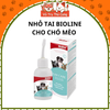 Nước nhỏ tai, vệ sinh tai cho Chó mèo, Bioline 50ml