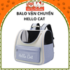 Balo vận chuyển chó mèo thoáng khí Hello Cat
