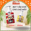 Sữa tắm khô cho Chó Mèo dạng bọt SOS, dịu nhẹ cho Chó con, mèo con