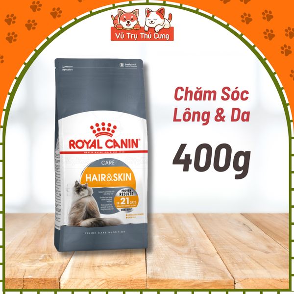 Thức ăn hạt cho Mèo Royal Canin Hair & Skin Care mượt lông và da