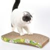 Đồ chơi bàn cào móng cho Mèo bằng carton giúp Mèo thư giãn,  kèm cỏ mèo